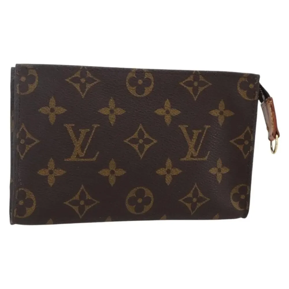 Louis Vuitton Monogram Bucket PM Accessory Pouch Brown